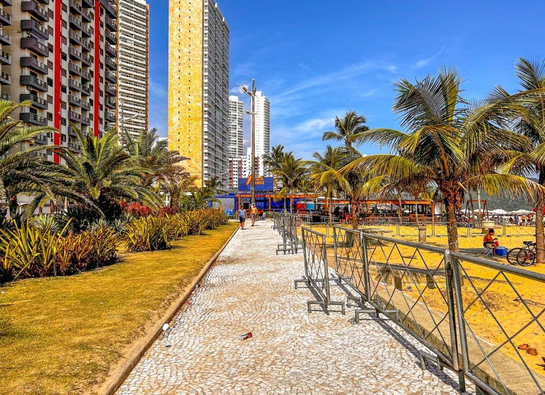 Apartamento Otimo Loft Pe Na Areia Na Praia Da Guilhermina Sp Praia Grande  Exterior foto